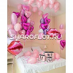 Сюрприз-оформление в спальню