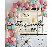 Разнокалиберная гирлянда "Разноцветный дождь"