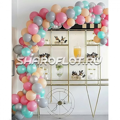 Разнокалиберная гирлянда "Разноцветный дождь" Разнокалиберная гирлянда "Разноцветный дождь"