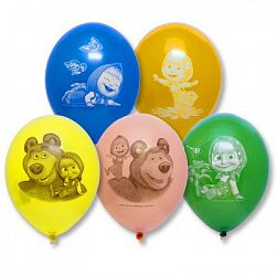 Шары Маша и Медведь 30см