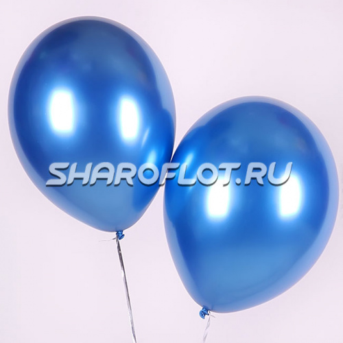 Шар Хром Синий люкс 30см Шар Хром Синий люкс 30см