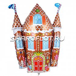 Шар Пряничный домик 95см