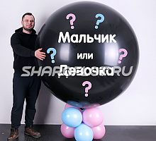Шар-Сюрприз Мальчик или Девочка Гигант 150см