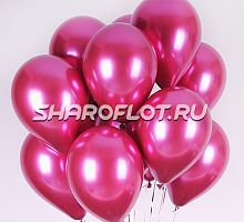 Шар Хром Фуксия 30см