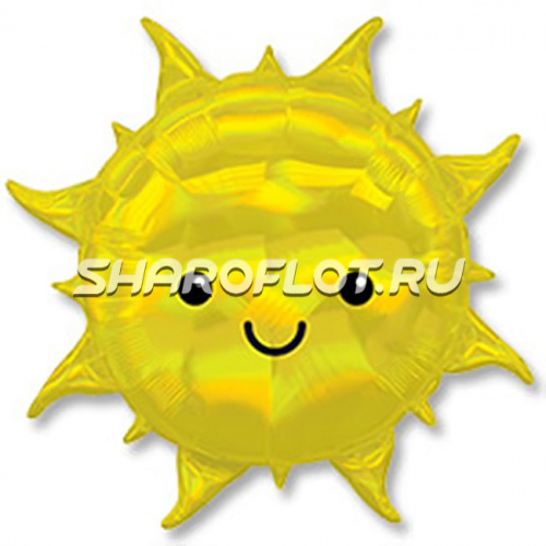 Шар Солнце переливы 65см
