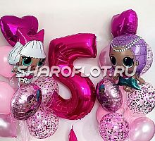 Композиция Счастливое детство с подружками Лол