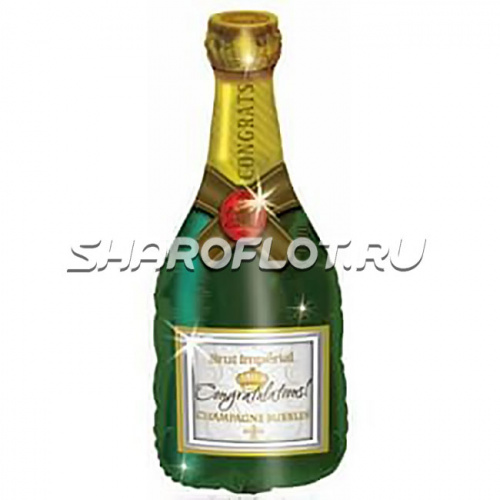Шар Бутылка Шампанского 90см
