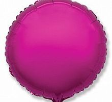 Шар Круг Фуксия 70см