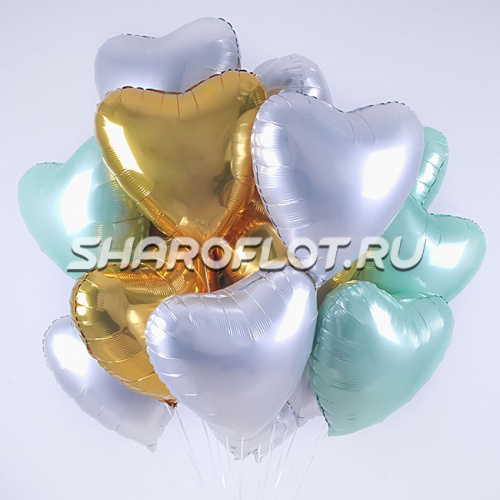 Букет из 20 сердец любого цвета