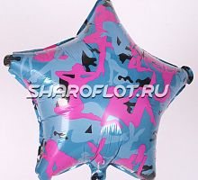 Звезда с Узором Девушки 40см