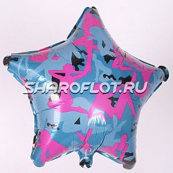 Звезда с Узором Девушки 40см