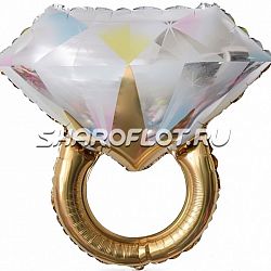 Шар Кольцо с бриллиантом 90см
