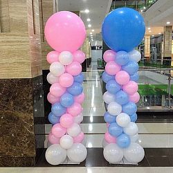Колонна из шаров на праздник 2м