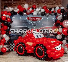 Фотозона гонщика