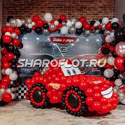 Фотозона гонщика