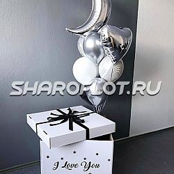 Коробка с сюрпризом шарики