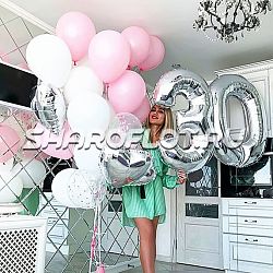 Шары на 30 лет №14
