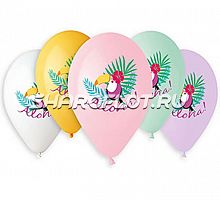 Шары Тукан Алоха (облако), 30см