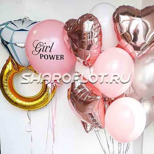 Шары для девушки на девичник Шары для девушки на девичник