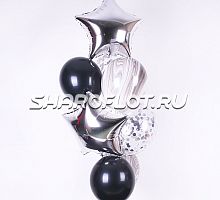 Черно-серебрянный фонтан