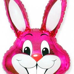 Шар Заяц (фуксия) 85см