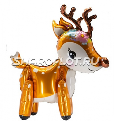 Шар Ходячий Олененок 50см