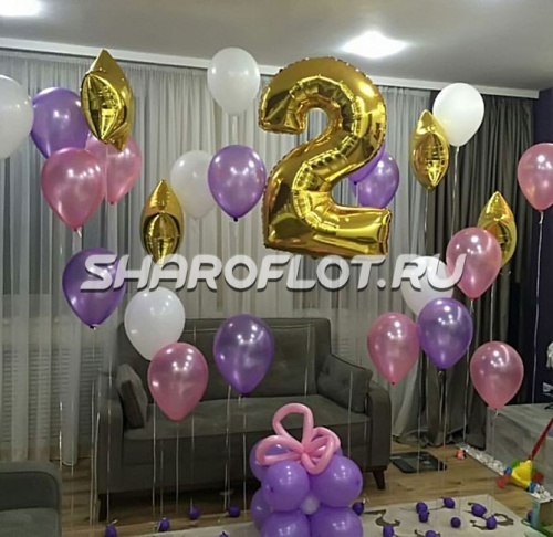 Шары на 2 года №09 Шары на 2 года №09