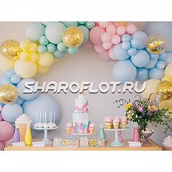 Разнокалиберная гирлянда "Сладкий сюрприз"