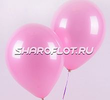 Глянцевые розовые шары 30см