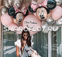 Композиция из воздушных шаров на день рождение