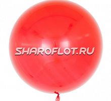 Шар Сфера Бабл Красный 45см