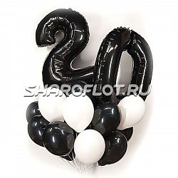 Букет «Черно-Белая Классика»