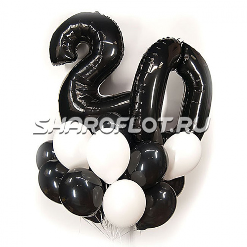 Букет «Черно-Белая Классика»