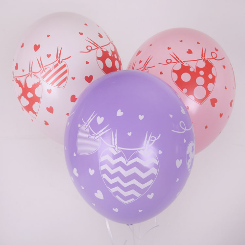 Шарики с Сердечками 30см