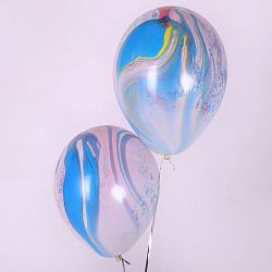 Шары Мрамор Микс Цвет 30см