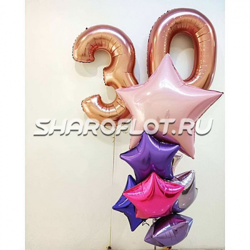 Шары на 30 лет №21