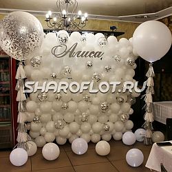 Фотозона Снежная сказка 2х2м