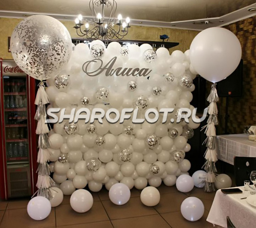 Фотозона Снежная сказка 2х2м