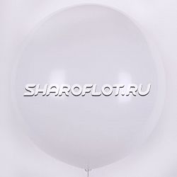 Большой шар Белый пастель 80 см