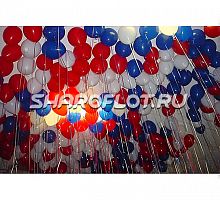 Шарики красные, белые, синие 30см