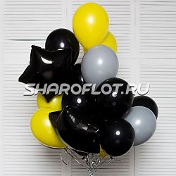 Сет шаров в цветах Бэтмен