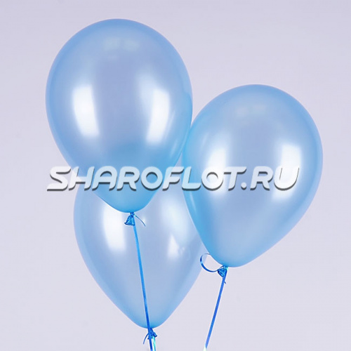 Шар Голубой перламутр 30см Шар Голубой перламутр 30см