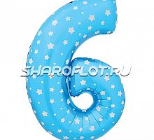 Шар Цифра 6 Малыш 85см