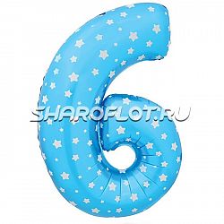 Шар Цифра 6 Малыш 85см