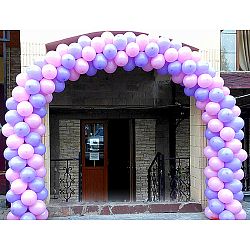 Гирлянда из шаров «Розово-Лиловая»