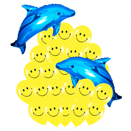 Букет шаров «Море улыбок»