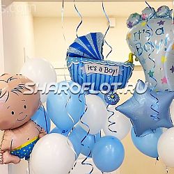 Оформление на рождение мальчика