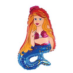 Мини-шар Русалочка 25см