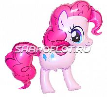Шар Пони розовый 95см