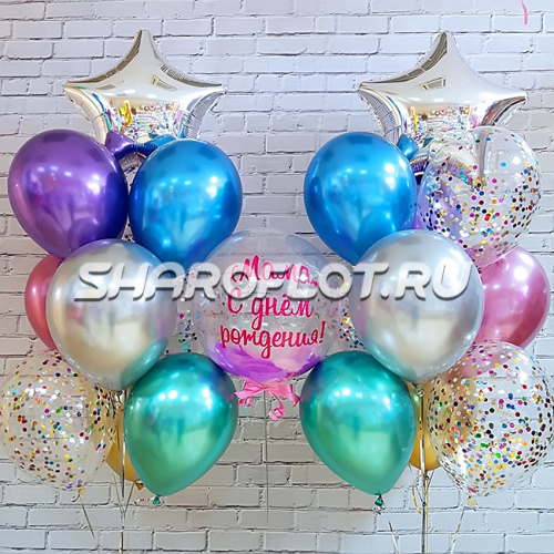 Шары для мамы на день рождения